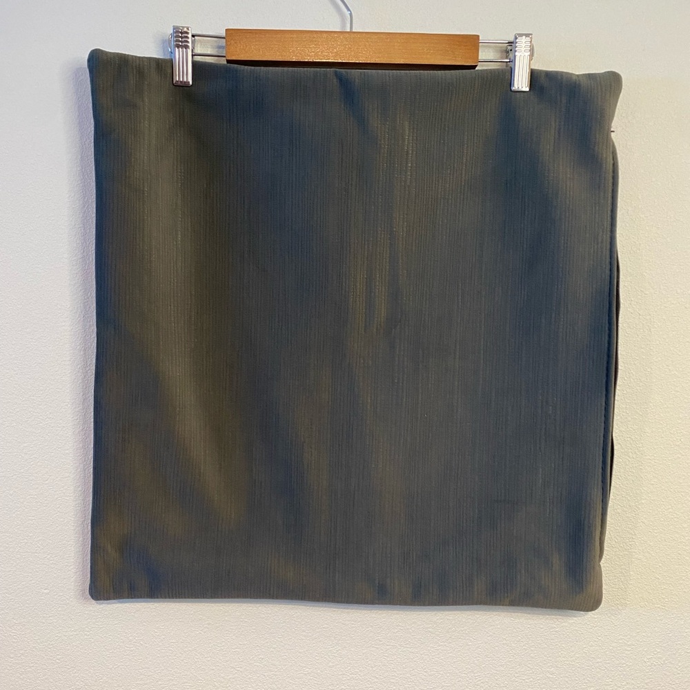 Set‎ of 2 Grey Textured Euro Shams/Pillow Covers